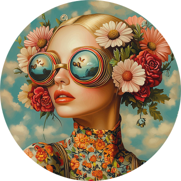 Floral symphony III van Mirjam Duizendstra