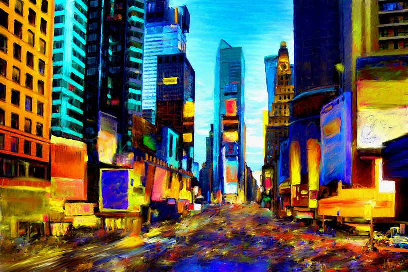 New York Times Square par Andrea Meyer