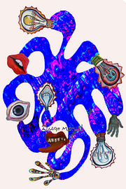 Pop abstract by Diego Manuel Rodriguez