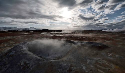 Hverir IJsland Geolandschap