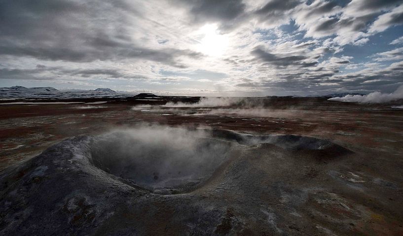 Hverir IJsland Geolandschap van Ruud van der Lubben