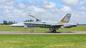 Royal Australian Air Force McDonnell Douglas F/A-18B Hornet.