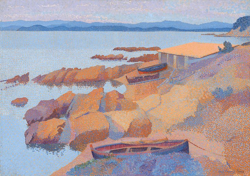 Côte près d'Antibes, Henri-Edmond Cross par Des maîtres magistraux