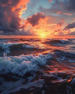 Goldene Stunde am Meer
