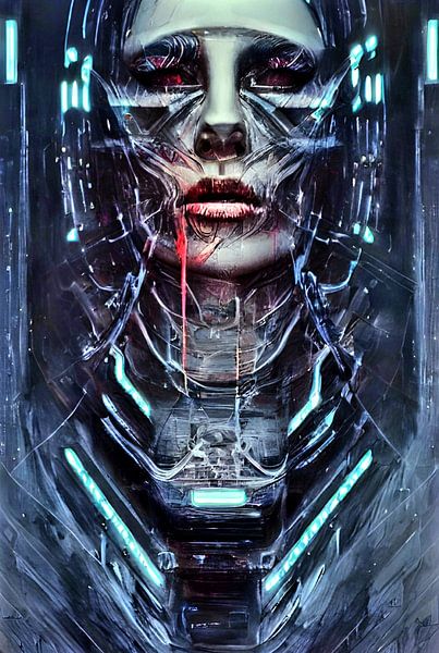 Weiblicher Roboter von ArtDesign by KBK