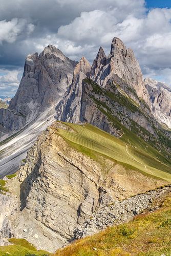 Seceda in den Dolomiten.