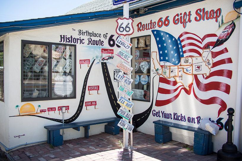 Historic Route 66 Amerika by De wereld door de ogen van Hictures