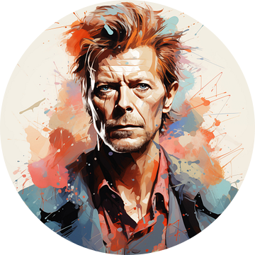David Bowie van Koffie Zwart