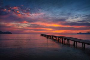 Lever de soleil à Majorque