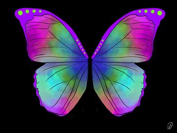 Schmetterling von Wendy van Cuijk