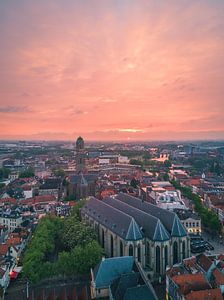 Zwolle van boven van Thomas Bartelds