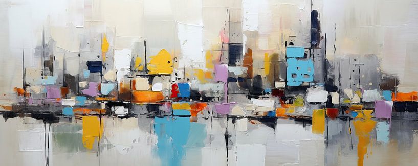 Abstract Painting No.420 by Eye catching paintings