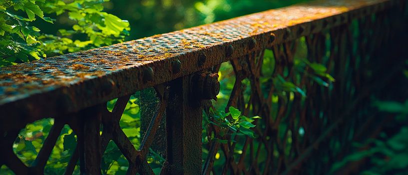 Railway track in the countryside - familiarity by Poster Art Shop
