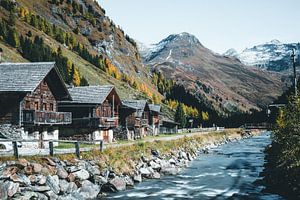 Binnenkastelen Oost-Tirol in de herfst van Daniel Kogler