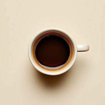 Cup Of Coffee 1 | ochtendrust in een kopje | kop koffie van Sander van der Torren