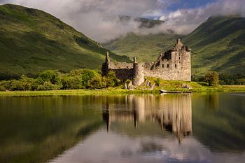 Kilchurn Burg Reflektion
