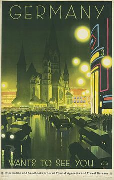 Jupp Wiertz, Germany wants to see you, 1929 by Atelier Liesjes
