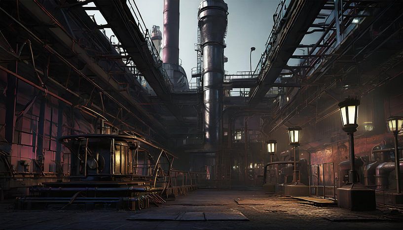 Lost Places Company Evening by Mustafa Kurnaz