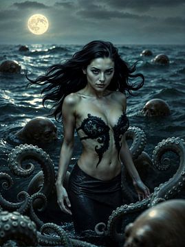 Depth moonlight siren by Retrotimes