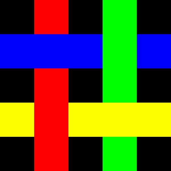 Color-Permutation | ID=05 | V=06 | P #01 | DD-RBGY von Gerhard Haberern