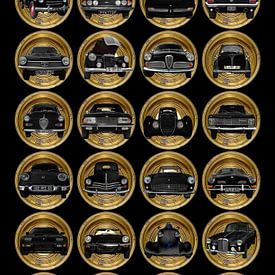 24 Klassieke auto's in blik van aRi F. Huber