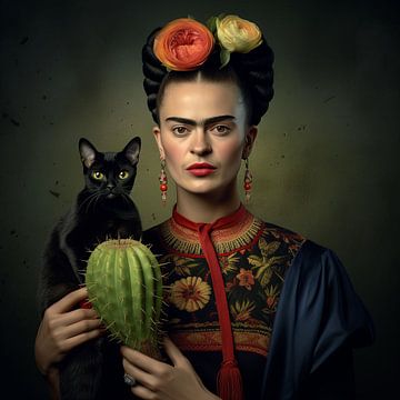 Strange portret Frida van Natasja Haandrikman