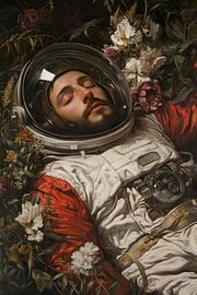 Schlafender Astronaut von Computer Dreams