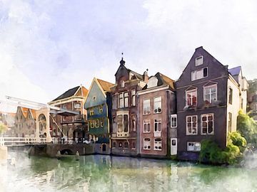 Historische Innenstadt, Alkmaar, Nordholland. von Danny de Klerk