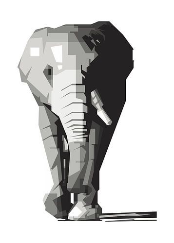 Elephan Grayscale