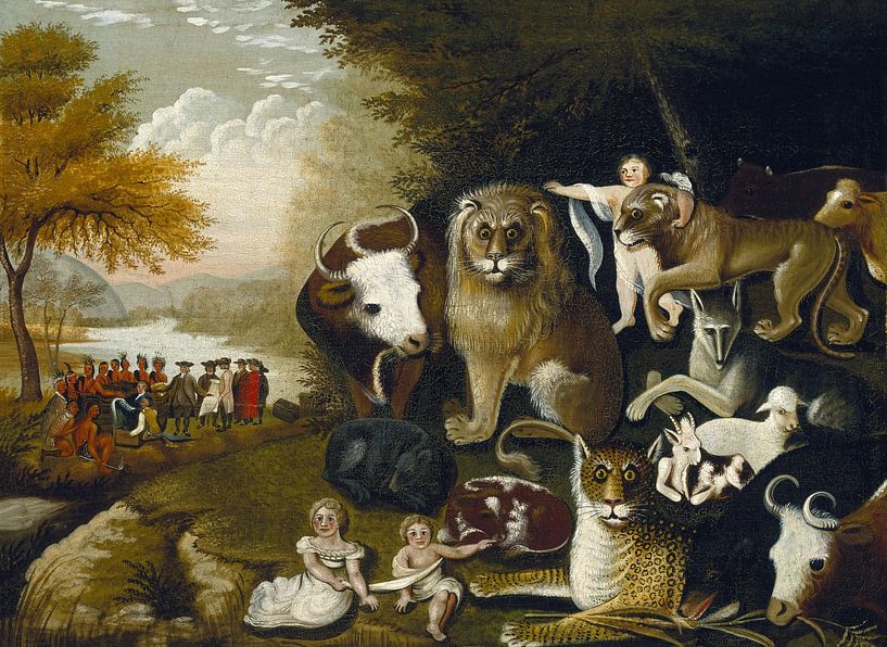 The Peaceable Kingdom, Edward Hicks van Meesterlijcke Meesters