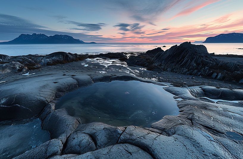 Sonnenaufgang am Atlantik von fernlichtsicht