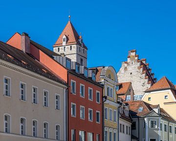Historische oude binnenstad van Regensburg van ManfredFotos