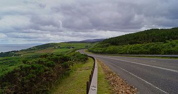 Bergpas bij Helmsdale in het Schotse graafschap Sutherland.