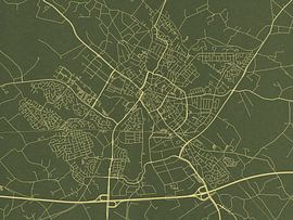 Map of Doetinchem in Green Gold