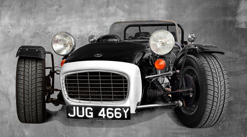 Caterham Super Seven Sprint in black &amp; white by aRi F. Huber