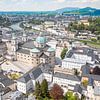 Salzburg - Uitzicht op de oude stad van t.ART
