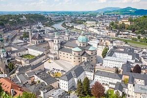 Salzburg - Blick auf die Altstadt
