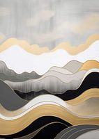 Abstract Gold Decor