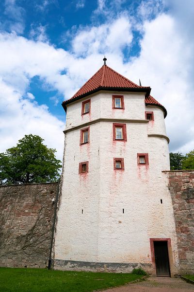 Gefängnisturm auf Schloss Wilhelmsburg in Schmalkalden von Heiko Kueverling