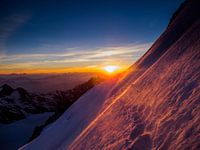 Zonsopkomst Over De Ecrins