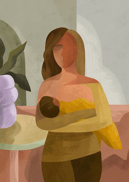 The strong mother by Goed Blauw
