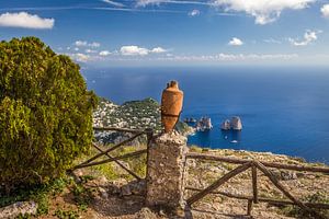 Blick vom Monte Solaro, Capri, Italien von Christian Müringer