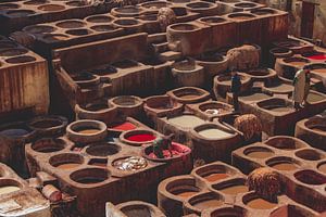 Les tanneurs de Marrakech