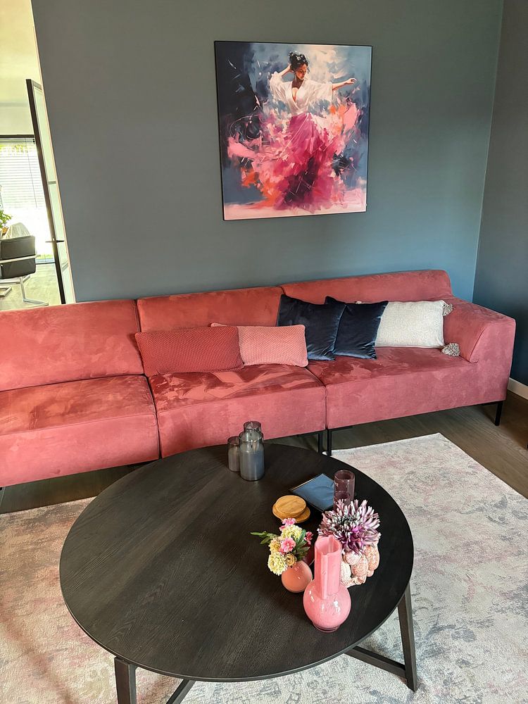 Spanische Flamenco-Tänzerin  von Lauri Creates 