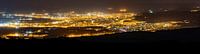 Granada panorama in the dark