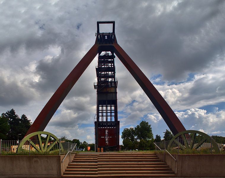 Vue de la tour du convoyeur par Edgar Schermaul