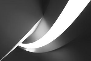 Lignes abstraites en noir et blanc