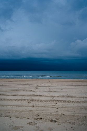 Plankwolk above Scheveningen