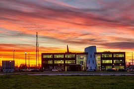 HDR zonsondergang von W J Kok