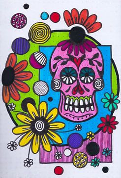 SKULL Colour by Patricia's Creations